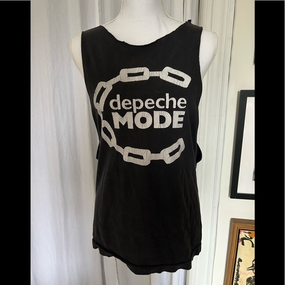 Vintage 80’s Depeche Mode deconstructed concert T shirt - Picture 1 of 3
